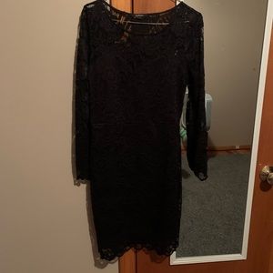 Charlotte Russe lace black dress